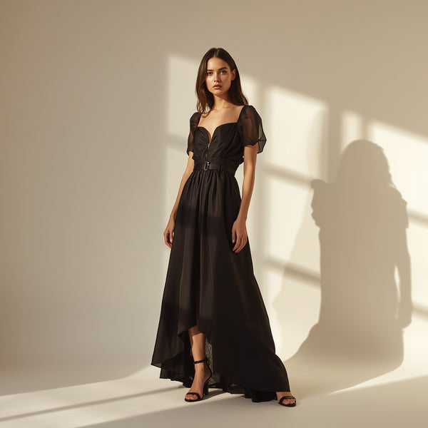fashion photography High-Low Dress