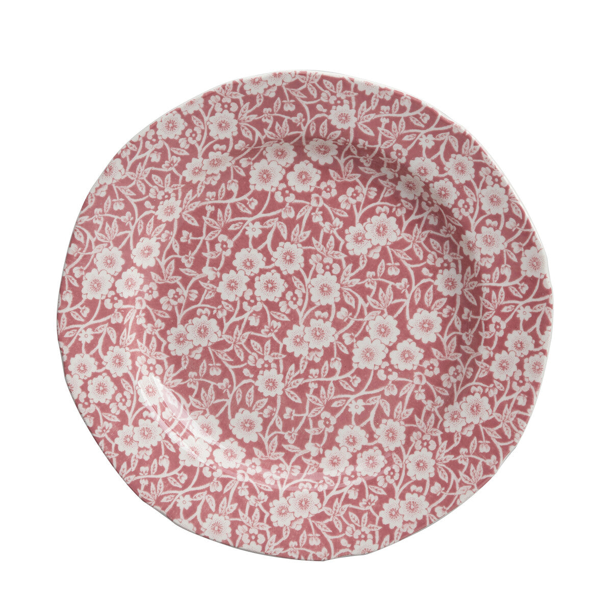 Burleigh Pink Calico Plate 21.5cm/8.5"