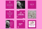 60 Pink Fashion Social Media Templates