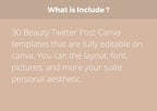 30 Beauty Social Media Templates - เทมเพลต Canva สำหรับความงาม