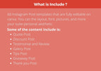 60 Soft Red Fashion Social Media Templates