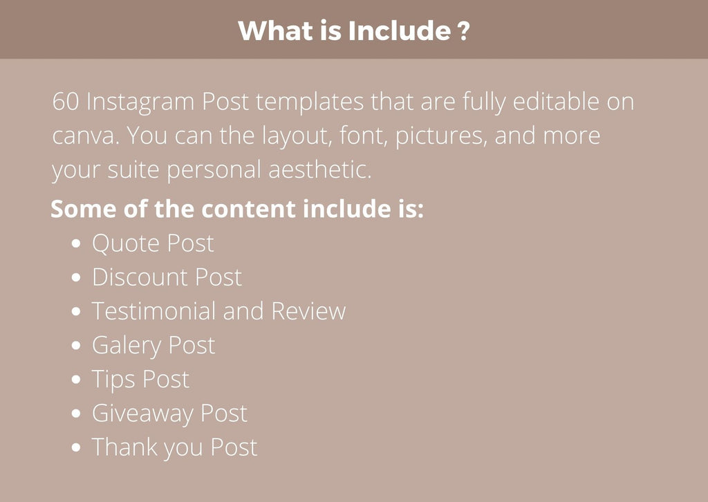60 Beauty Social Media Templates