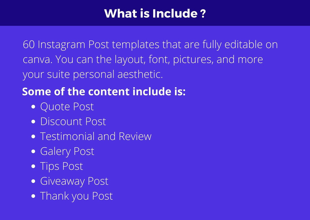 60 Dark Blue Real Estate Social Media Templates เทมเพลต Canva สำหรับอสังหาริมทรัพย์