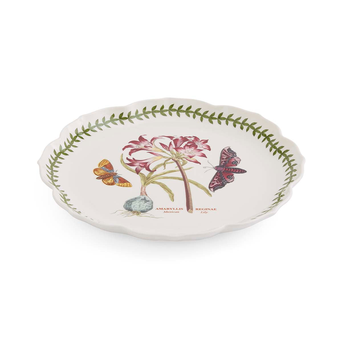 Botanic Garden Lotus Blossom  11.25" Plate - Mexican Lily