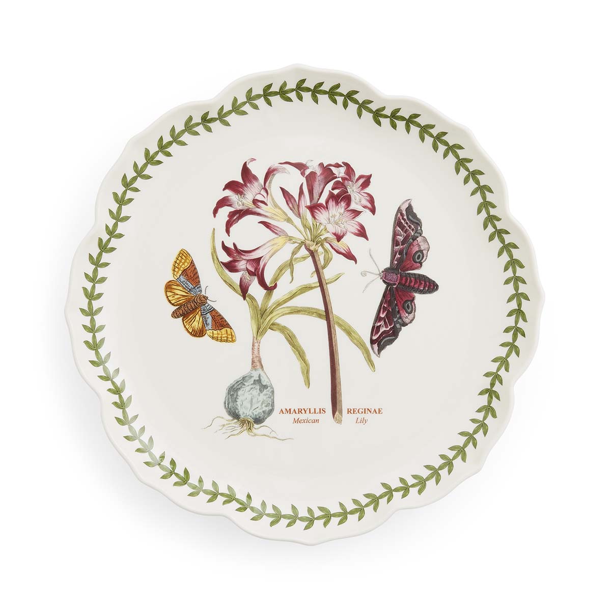 Botanic Garden Lotus Blossom  11.25" Plate - Mexican Lily S4