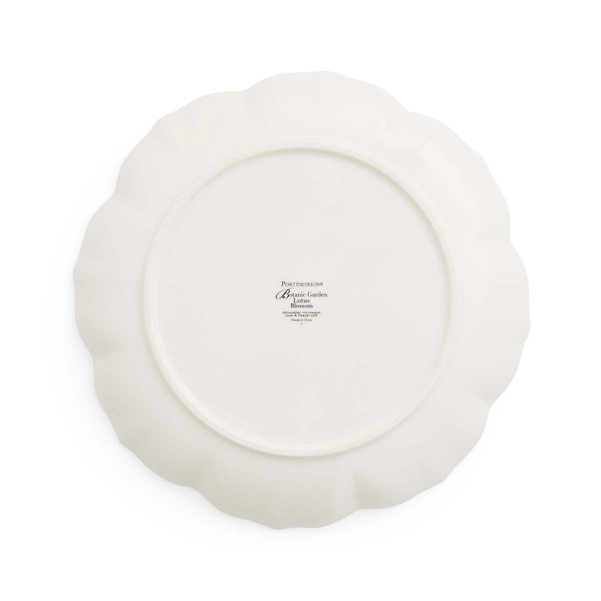 Botanic Garden Lotus Blossom  9" Bowl - Manchineel Tree