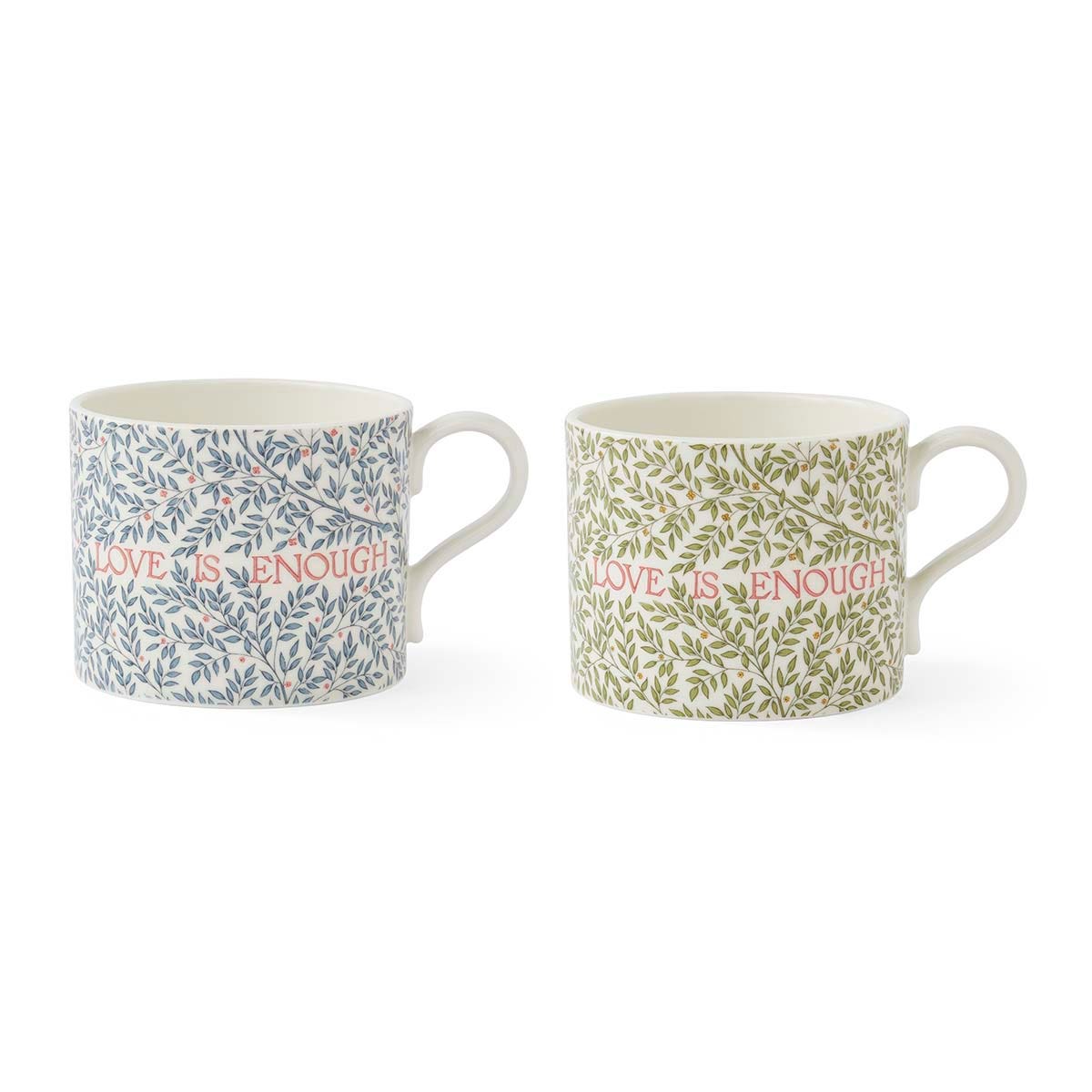 Morris &amp; Co. Love Is Enough Mug Set