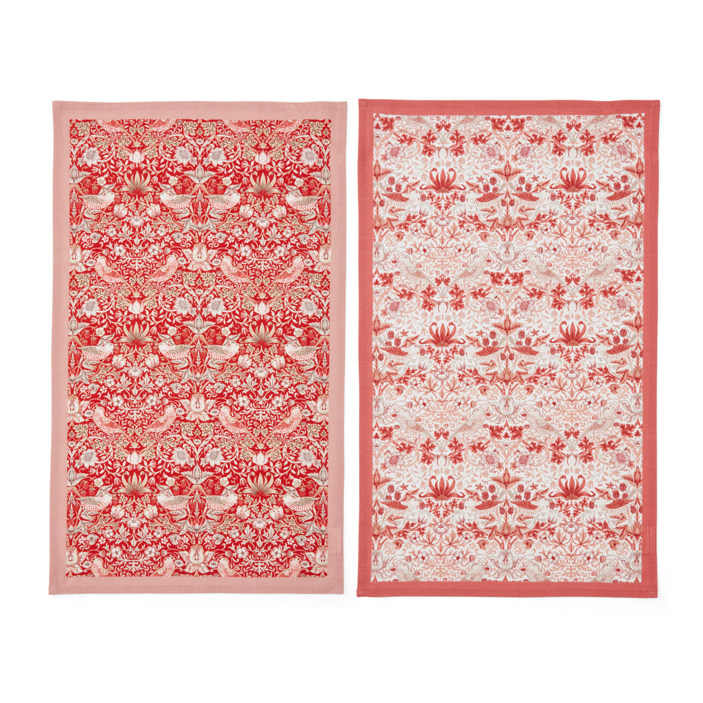 Morris &amp; Co.S.Thief Asstd Tea Towel S/2