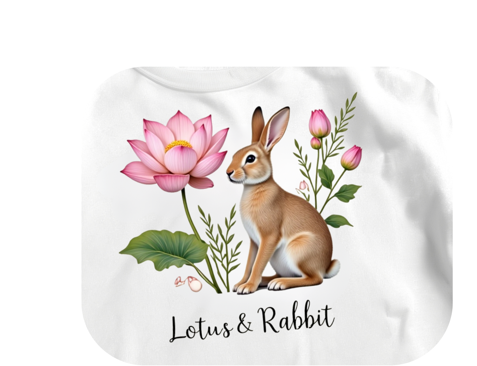Lotus & Rabbit Botanical T-Shirt
