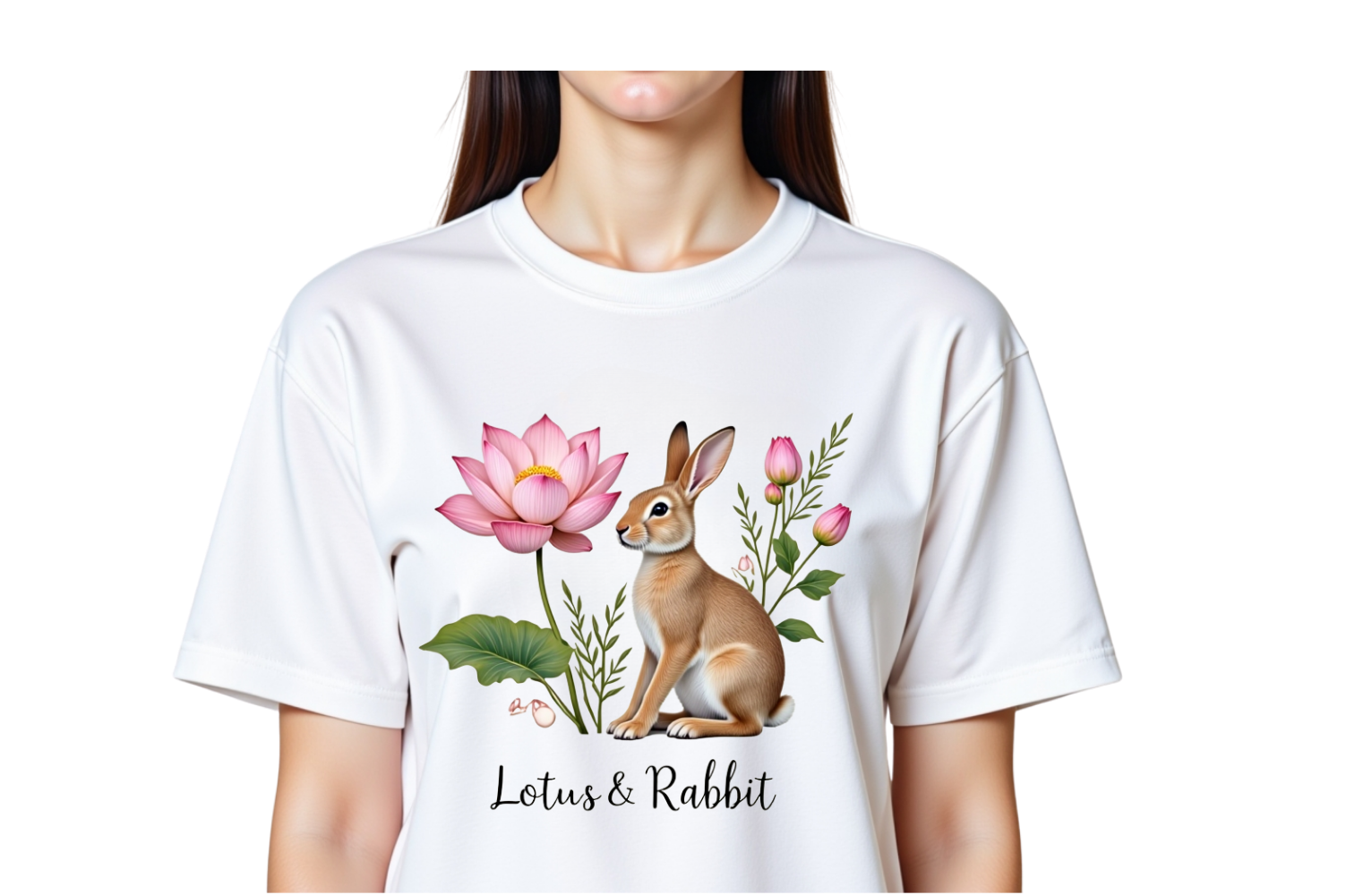 Lotus & Rabbit Botanical T-Shirt