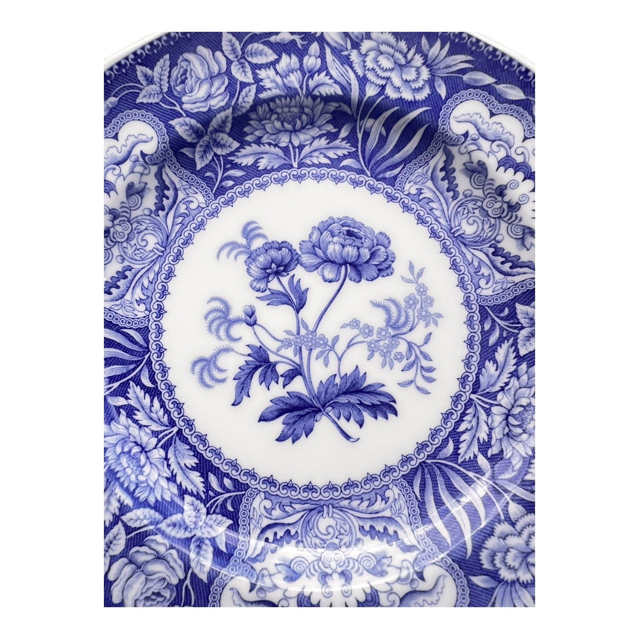 Spode Blue Room 20cm/8" Plate (CA) Floral