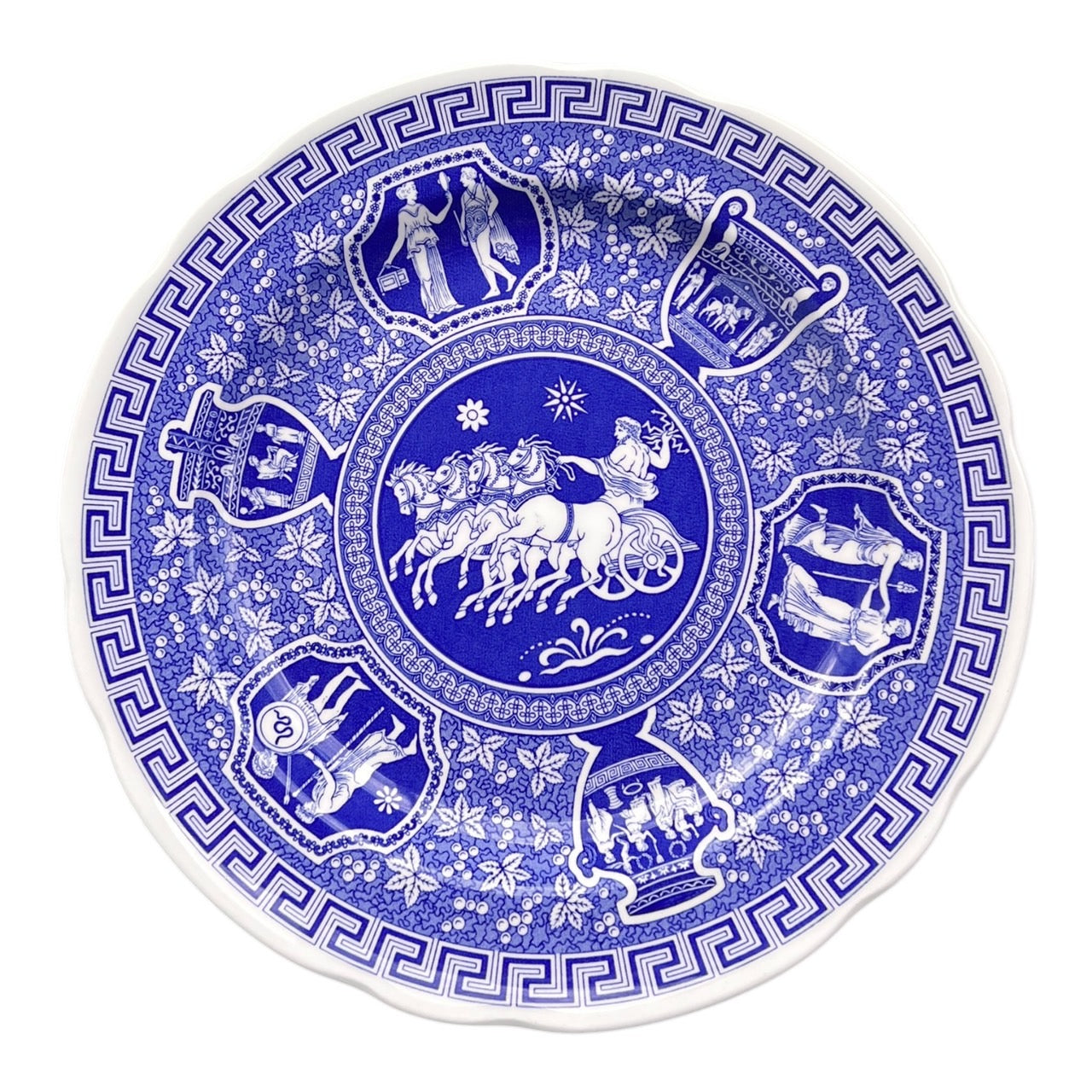 Second Spode Blue Room 27cm Plate (CA) - Greek