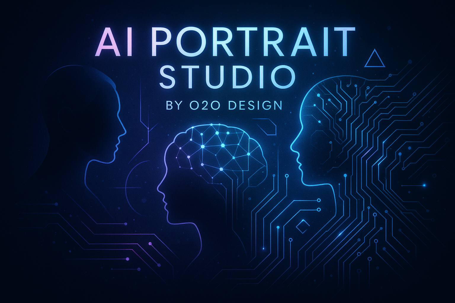 AI Portrait Studio by O2O Design Cover