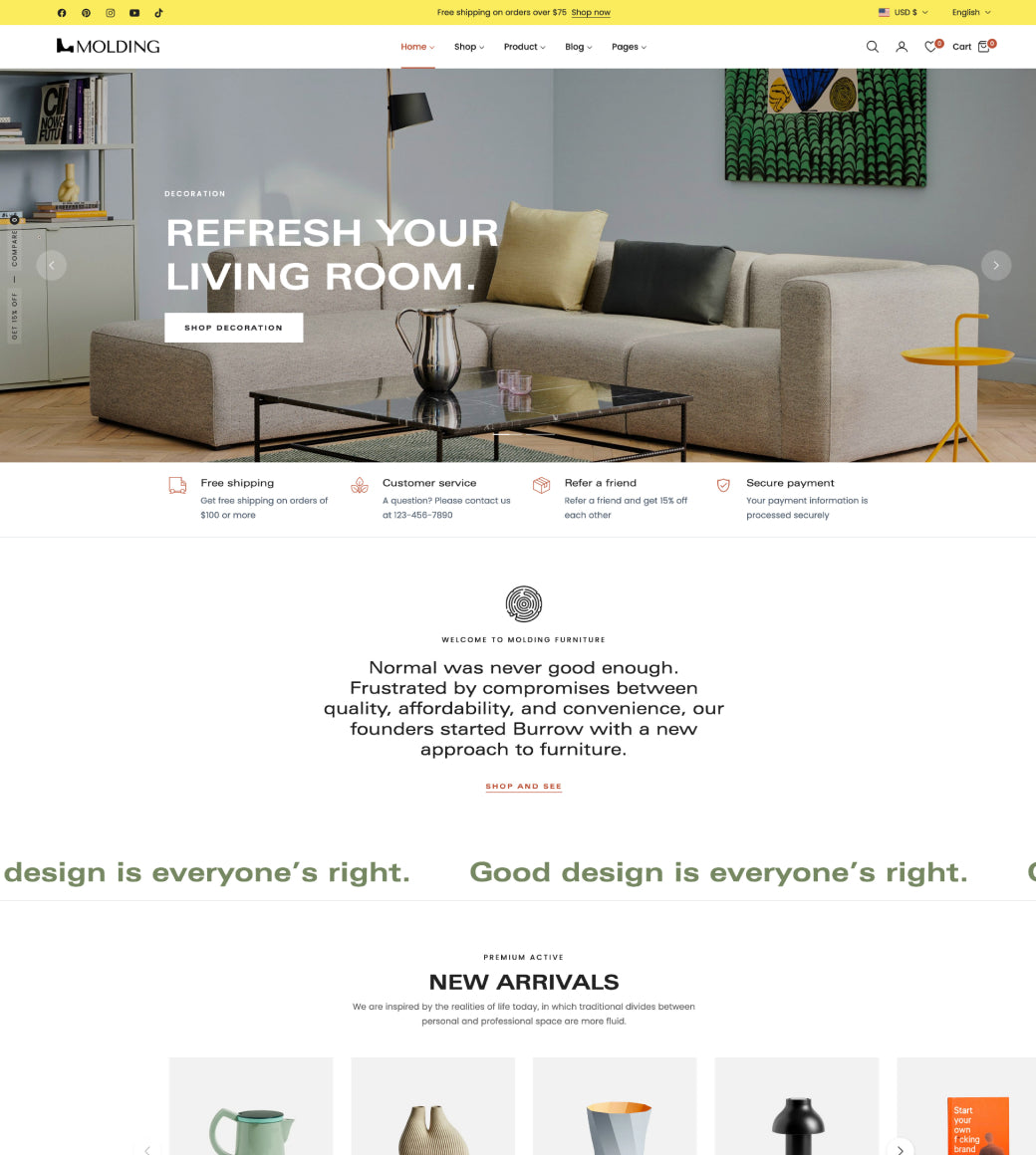 fira shopify theme