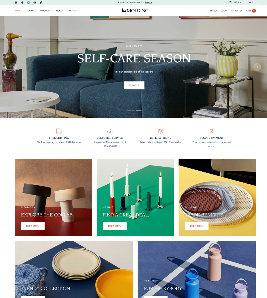 fira shopify theme