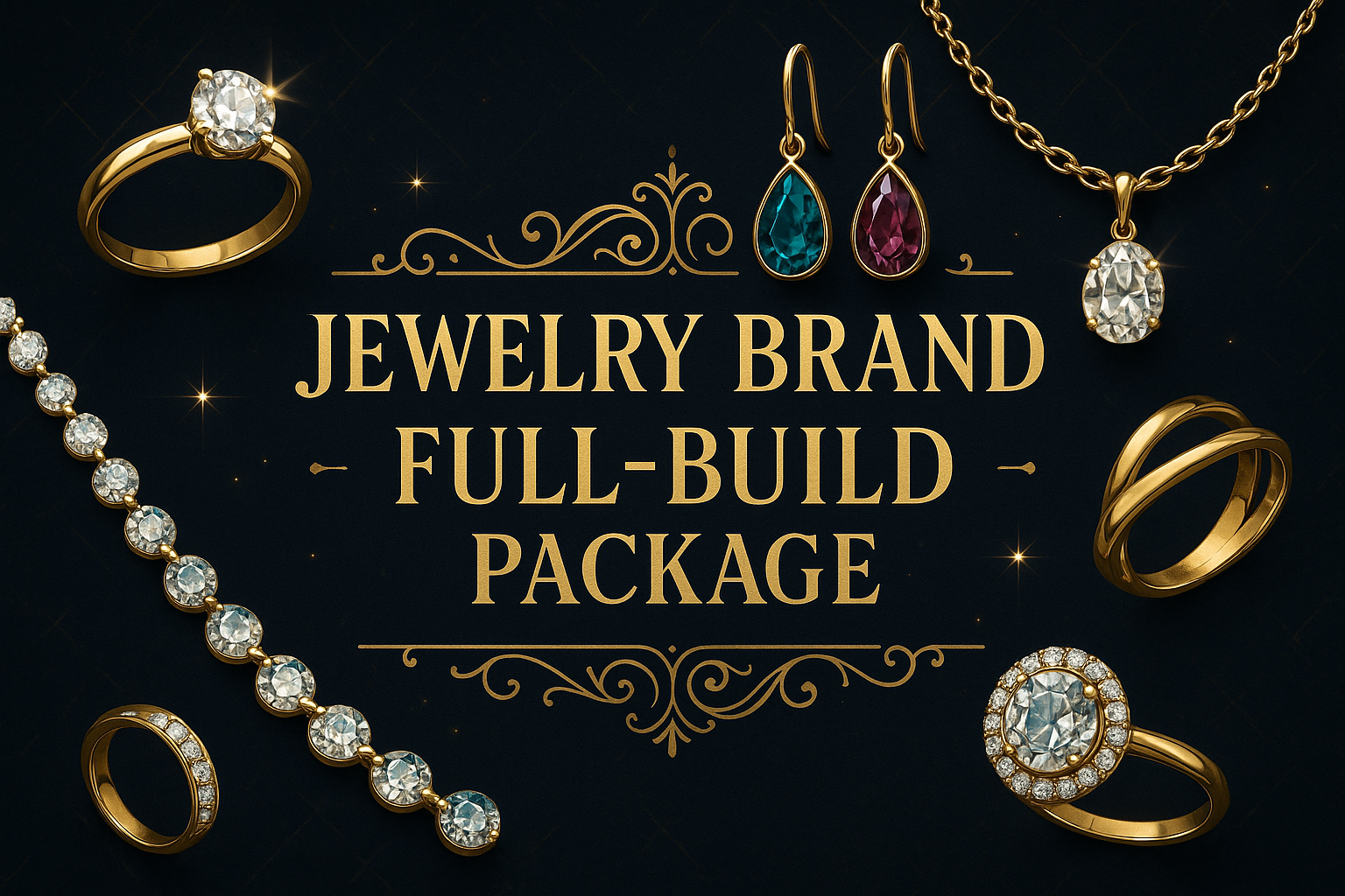 Jewelry Brand Full-Build Package Cover