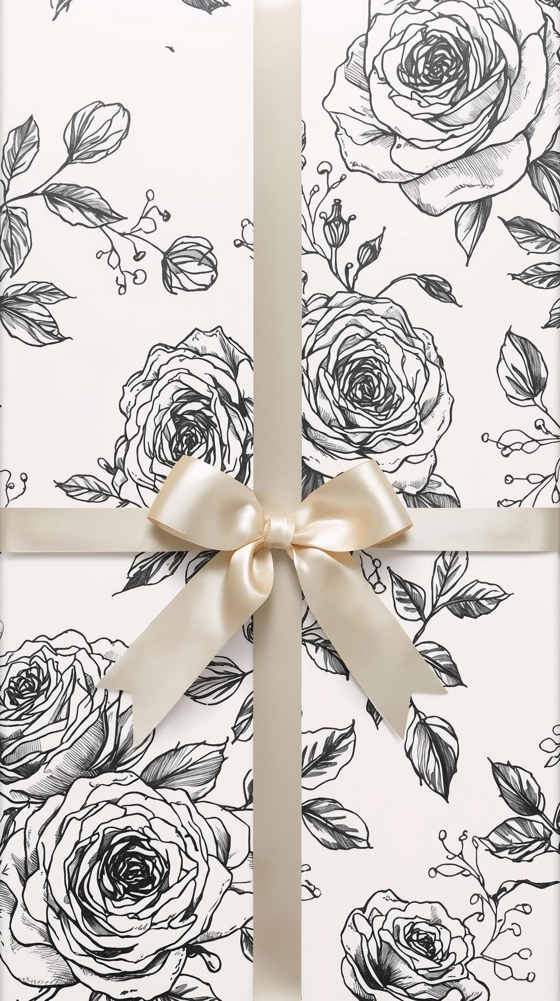 Botanical Gift Wrapping Paper Set