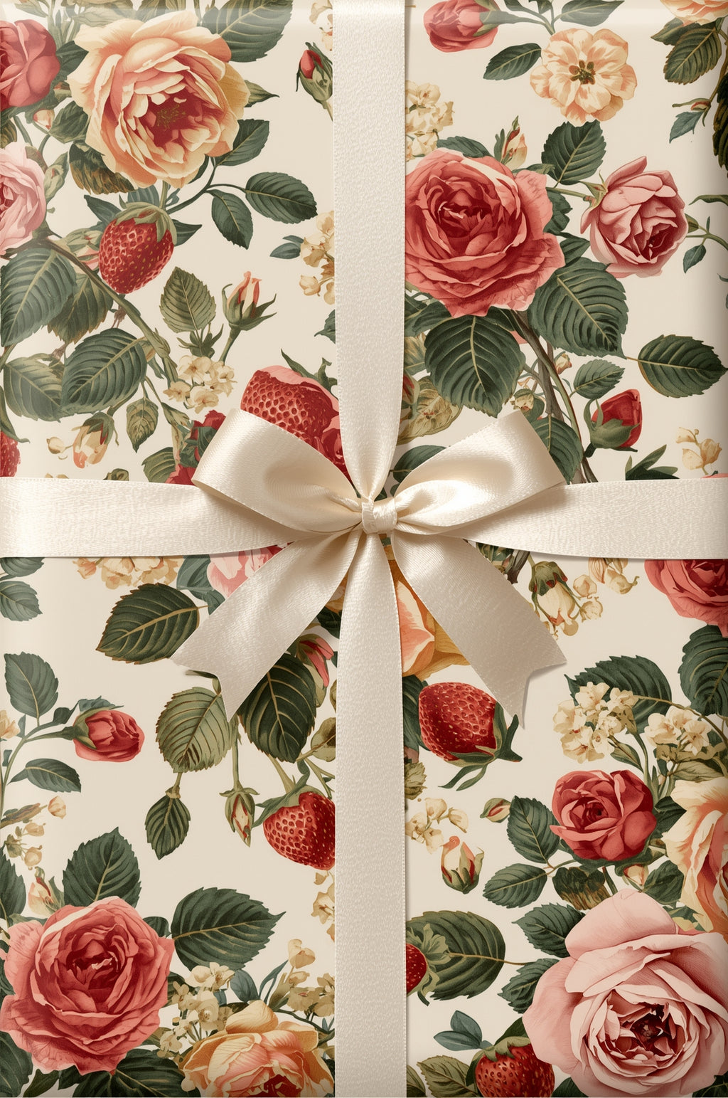 Rose & Strawberry Gift Wrapping Collection