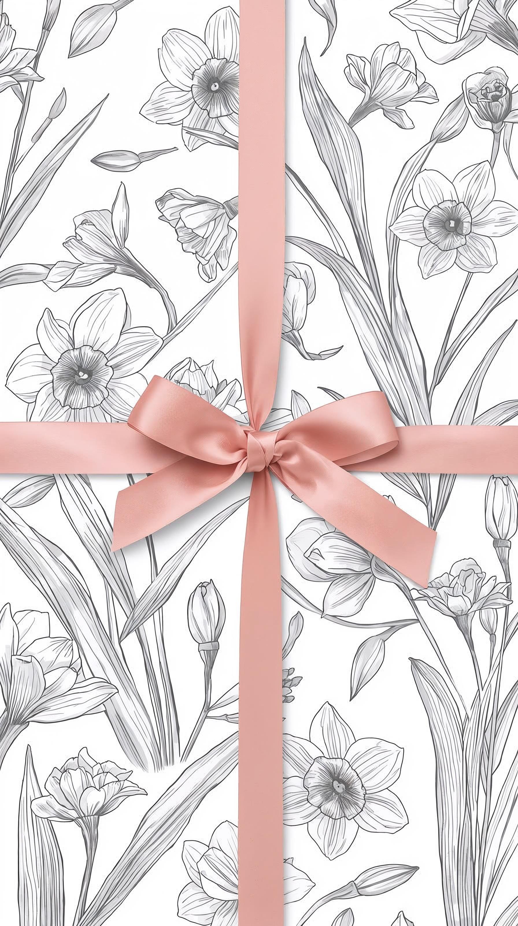 Botanical Gift Wrapping Paper Set