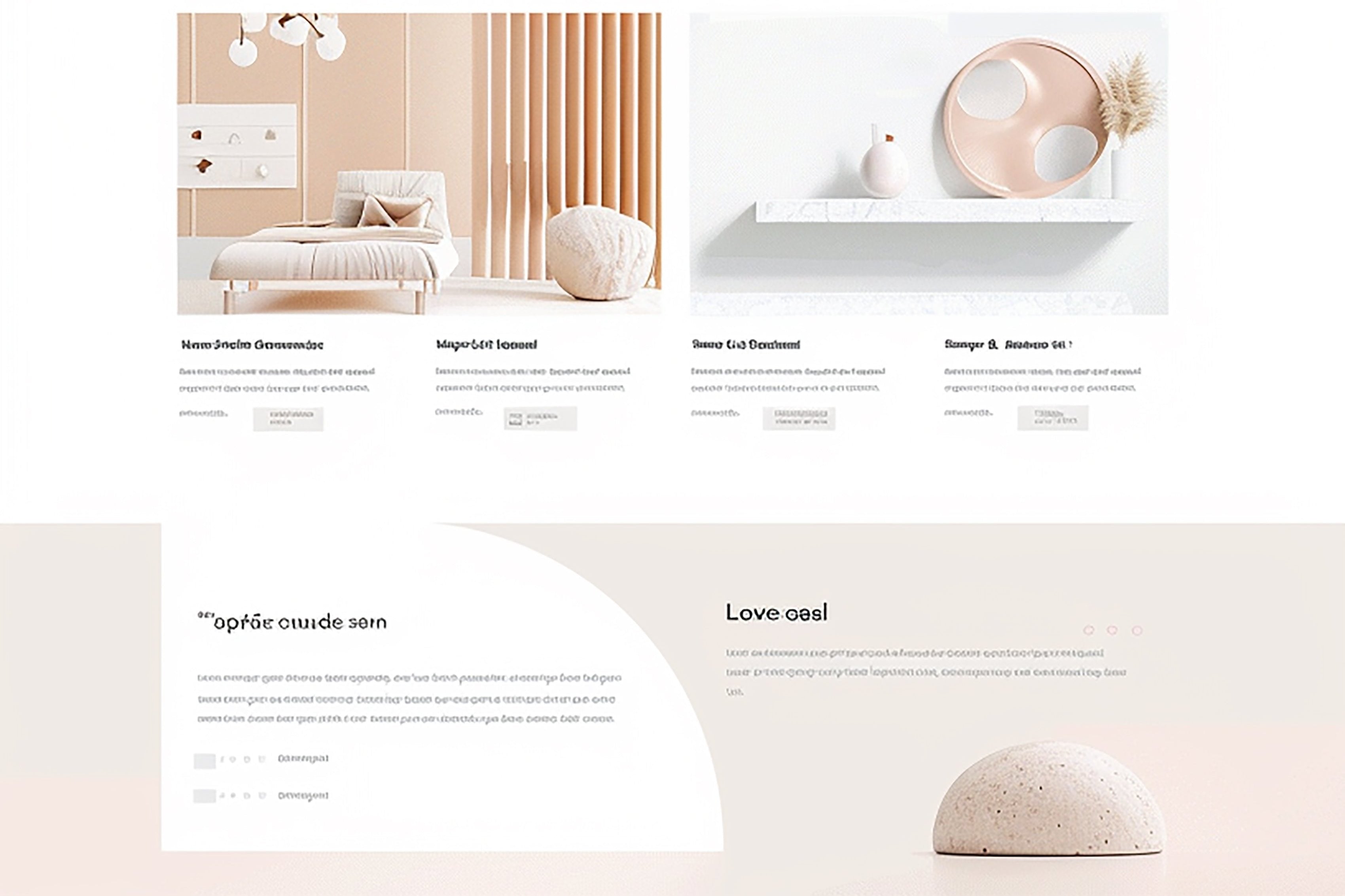 Website home template