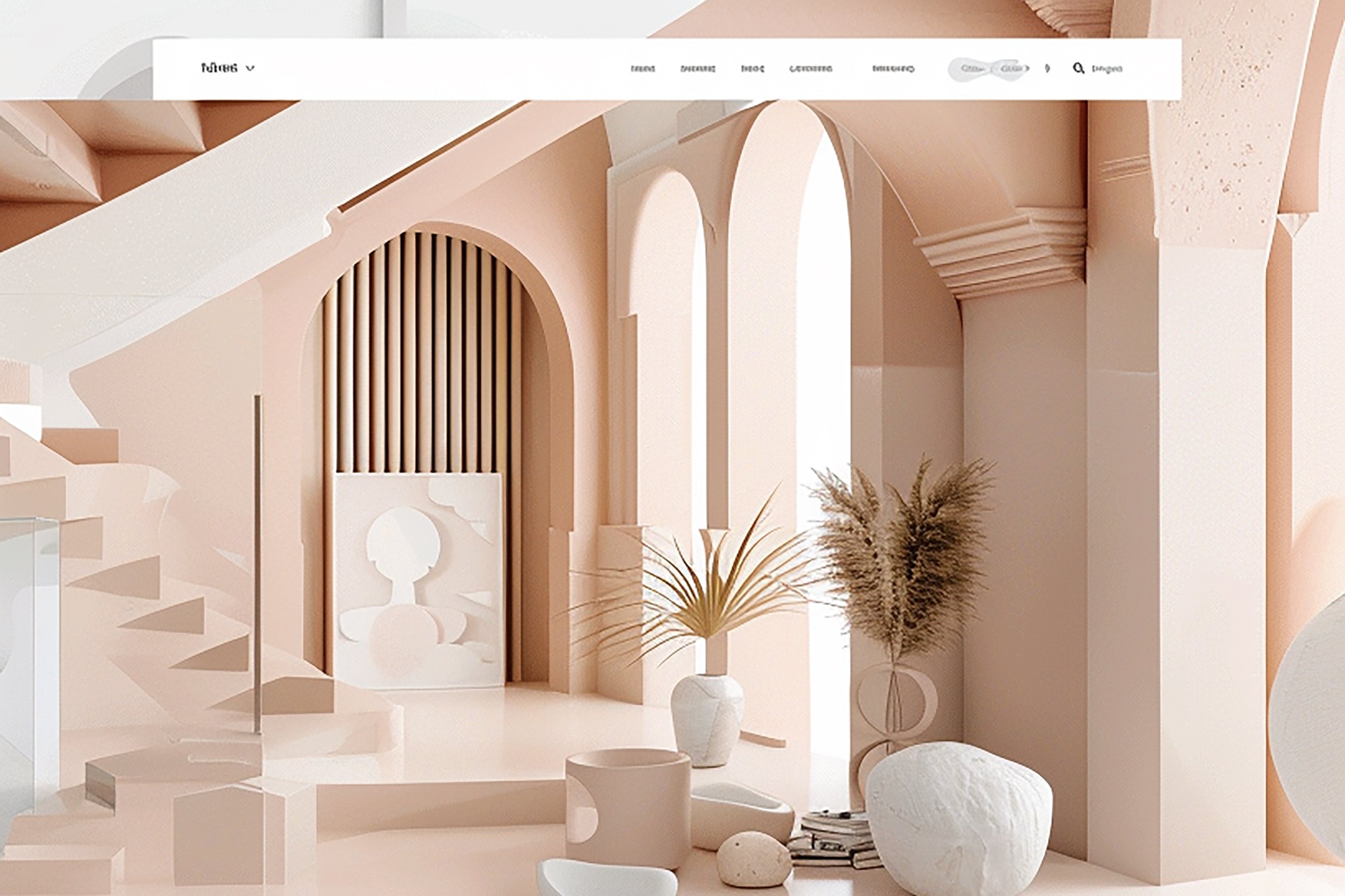Website home template